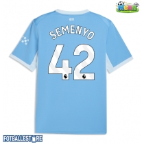 Manchester City Antoine Semenyo #42 Hjemmedrakt 2026-27 Kortermet
